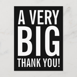 Sehr großes Dankeschön an die Postkarte