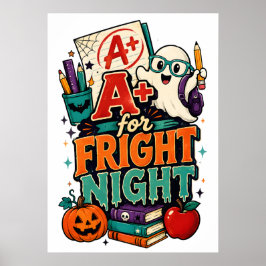 Sehr gut für Fright Night – Spooky School Hallowee Poster