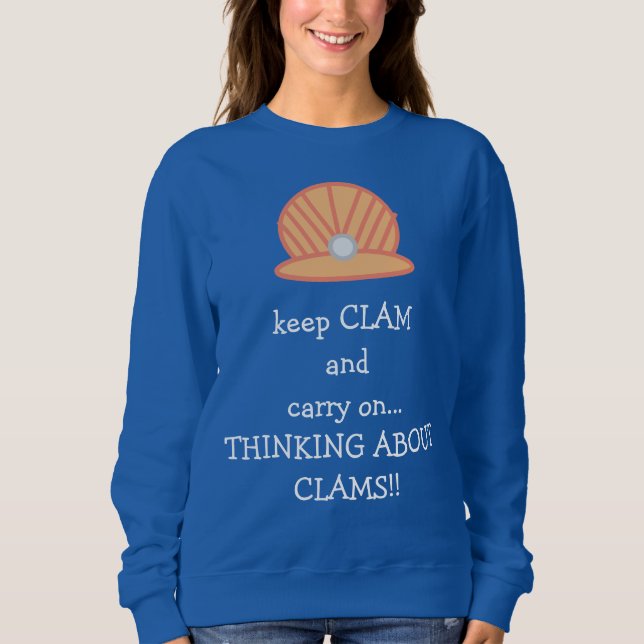 SEHR GUTES CLAM SHIRT!!!!! SWEATSHIRT (Vorderseite)