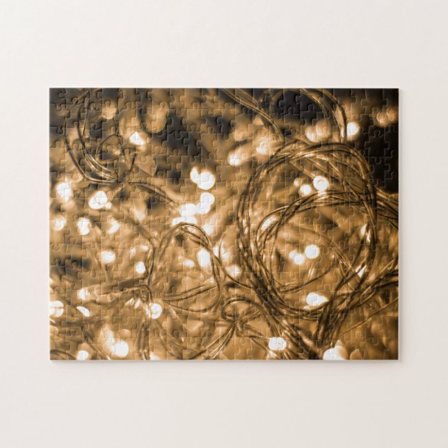 Sehr harte Weihnachtsbeleuchtung Jigsaw Puzzle (Horizontal)