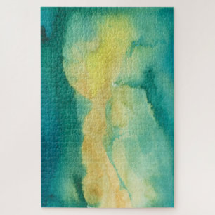 Sehr hartes Aquarellpuzzle. Puzzle