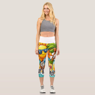 Sehr heiße Jahreszeit  Capri Leggings