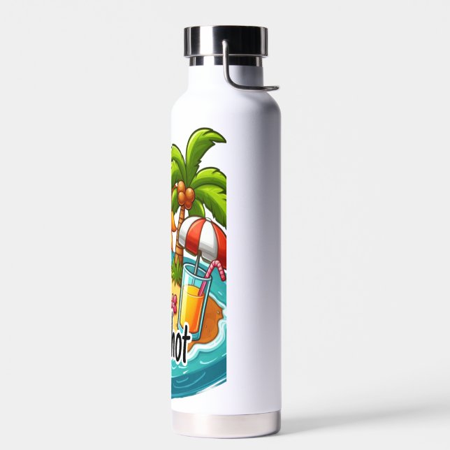 Sehr heiße Jahreszeit  Trinkflasche (Links)