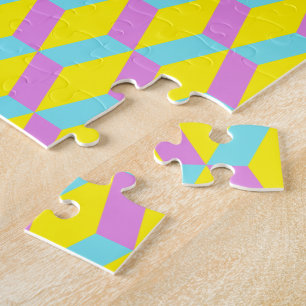 Sehr herausforderndes geometrisches 3D-Puzzle - 25 Puzzle