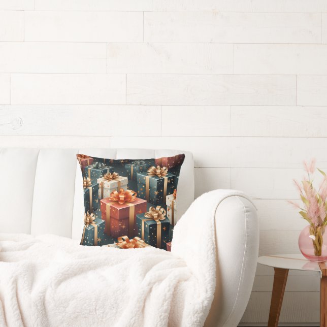 sehr hübsch Frohe Weihnachtskissen Kissen (Liege)