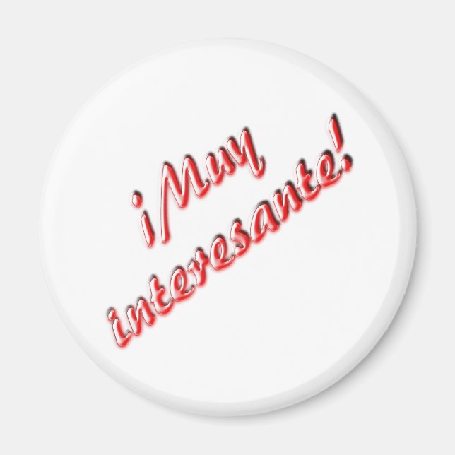 Sehr interessant magnet (Vorne)