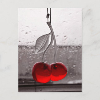 Sehr Kirsche Postkarte