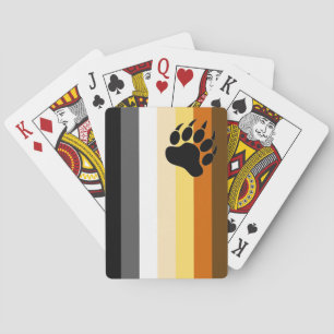 SEHR KÜHL Schwule Bären Stolz Farben Spielkarten