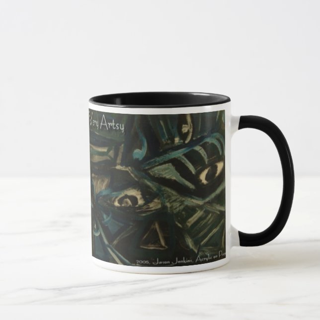 Sehr Künstlerisch Tasse (Rechts)