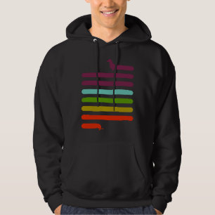 Sehr lange Dackel Hoodie