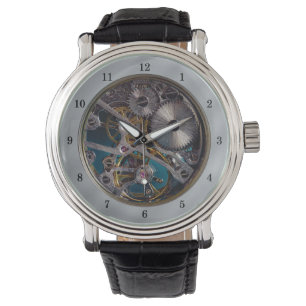 Sehr lustig Simulierte transparente Armüberwachun Armbanduhr