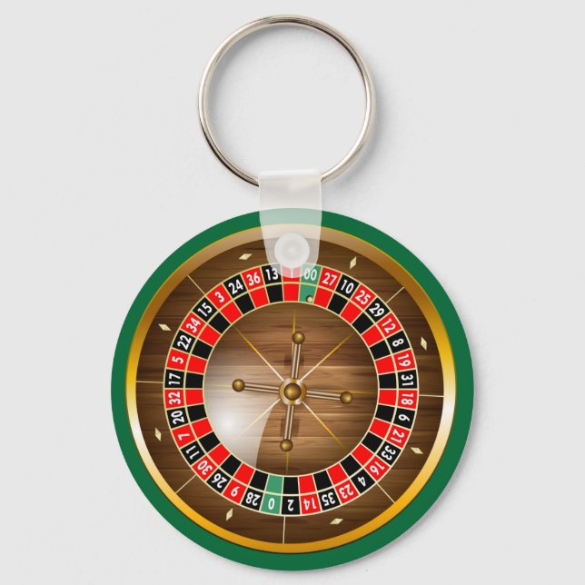 Sehr lustige amerikanische Roulette Wheel Key Chai Schlüsselanhänger (Vorderseite)