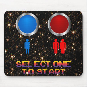 Sehr lustige Classic Arcade WÄHLEN SIE EINEN, UM Z Mousepad