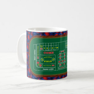 Sehr lustige Craps Tischkaffee Kaffeetasse