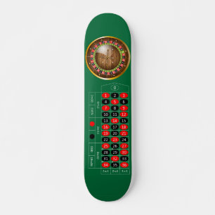 Sehr lustige europäische Roulette-Tafelbild-Skate Skateboard