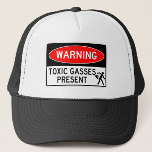 Sehr lustige klassische toxische Gase vorhanden Si Truckerkappe