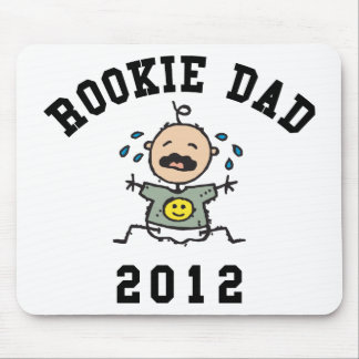 Sehr lustige neue T - Shirts des Rookie-Vater-2012 Mousepad