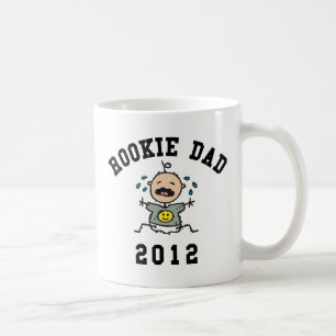 Sehr lustige neue T - Shirts des Rookie-Vater-2012 Tasse