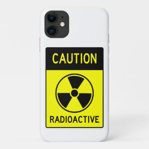 Sehr lustige Vorsicht RADIOAKTIVE Sign iPhone Fall Case-Mate iPhone Hülle