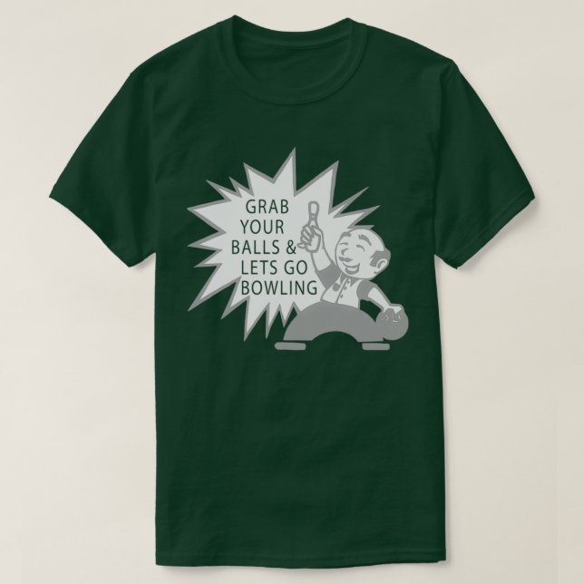 Sehr lustiger Bowling T T-Shirt (Design vorne)
