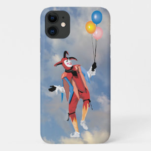 Sehr lustiger Clown Jester mit Balloons iPhone Cas Case-Mate iPhone Hülle