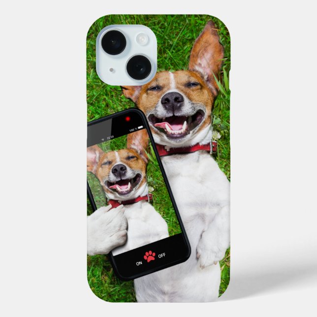 Sehr lustiger Hund Case-Mate iPhone Hülle (Rückseite)