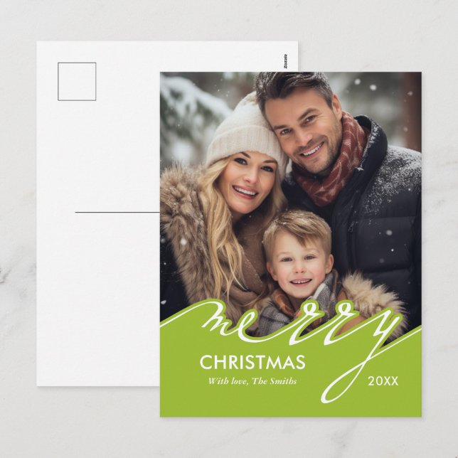 Sehr lustiger Spaß Script Weihnachten Foto (Vorne/Hinten)