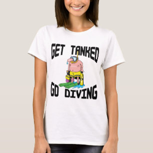 Sehr lustiges Sporttauchen T-Shirt