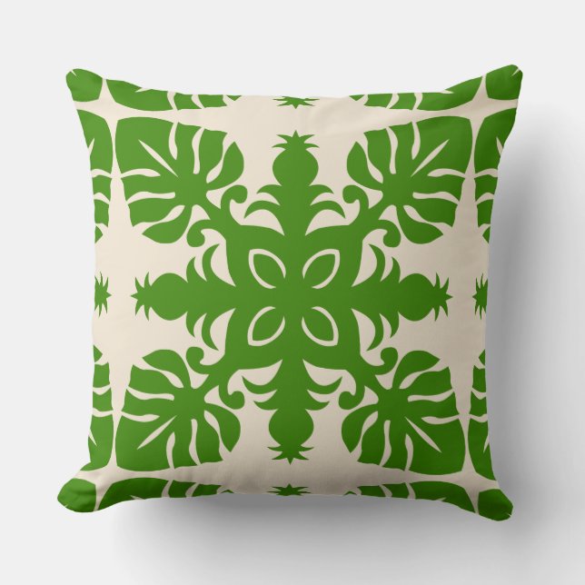 SEHR MODERNE HÄWAISCHE KLEINPILLOW-Ananas Kissen (Vorderseite)