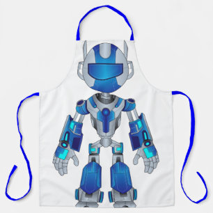 sehr moderne Schürze im Roboterdesign