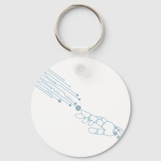 sehr moderner Roboterdesign-Schlüsselanhänger Schlüsselanhänger