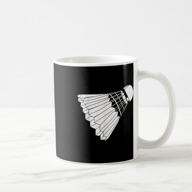 Sehr mögen Badminton Federball  Kaffeetasse (Rechts)
