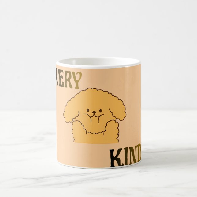Sehr netter süßer Welpe Kaffeetasse (Mittel)