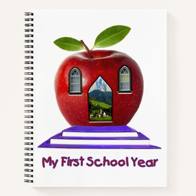 Sehr Niedlich mein erstes Schuljahr Notizbuch (Vorderseite)