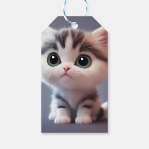 Sehr niedliches Kätzchen Geschenkanhänger