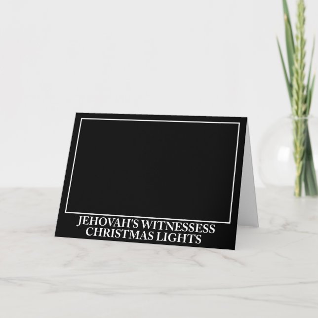 Sehr offensiver Atheist Karte (Vorderseite)