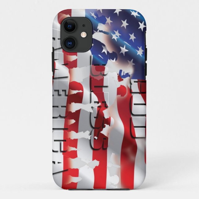 Sehr Patriotic G.B.A Tough Xtreme iPhone 5 Fall Case-Mate iPhone Hülle (Rückseite)