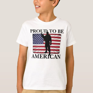 Sehr patriotisch Stolz, Amerikaner zu sein Amerika T-Shirt