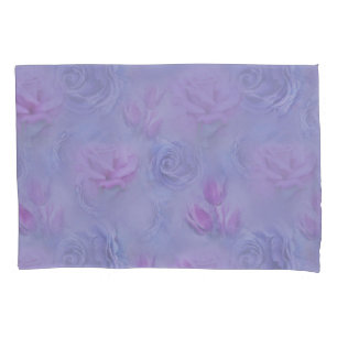 Sehr peri Aquarell, Rose, Tulpen Kissenbezug