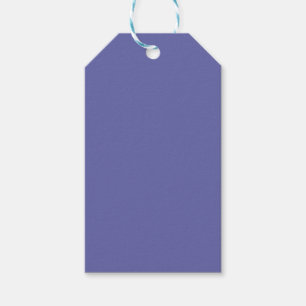 Sehr Peri Solid Color Geschenkanhänger