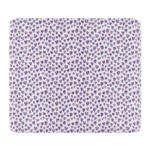 Sehr Peri Wasserfarbenherz Schneidebrett