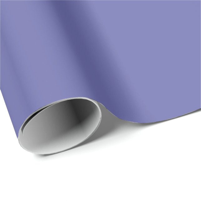 Sehr Peri-winkle, blaues Violett, solide Farbe Geschenkpapier (Rolleneckpunkt)