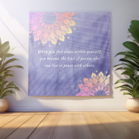 Sehr Peri Yoga Instructor Rose Gold Mandala Quotes