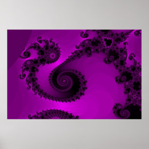 Sehr rosa Poster