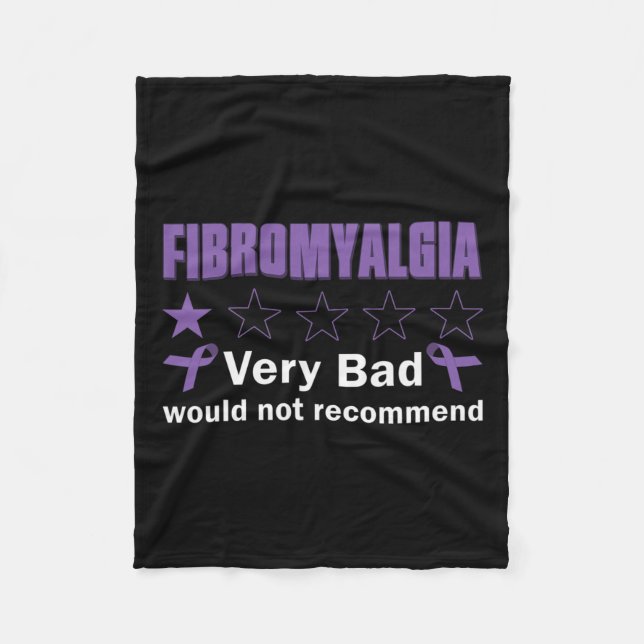 Sehr schlecht würde nicht empfehlen Fibromyalgie A Fleecedecke (Vorderseite)