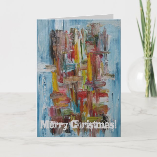 Sehr schöne Weihnachtskarte! Feiertagskarte (Vorderseite)