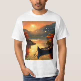 Sehr schönes Bild mit Sonnenuntergang T-Shirt
