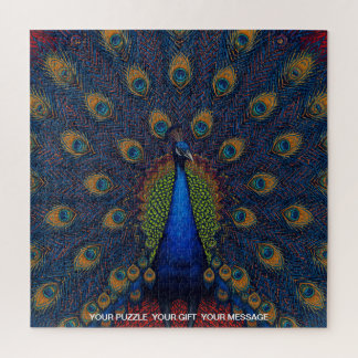 Sehr schwieriges Design Pfau Puzzle