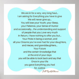 Sehr sehr Fernstrecke-Plakat Poster