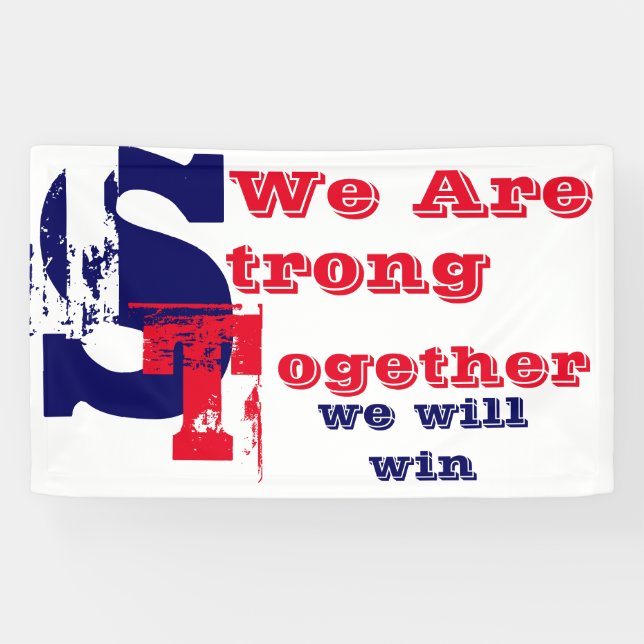 SEHR STARK AMERIKA BANNER (Horizontal)